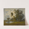 Landscape With A Quiet Pool by Leon Richet