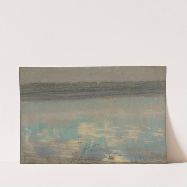 Landscape with a river (after 1905) by Jan Rembowski