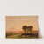 Landscape with a riverat sunset by Aleksander Swieszewski