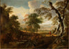 Landscape with a road