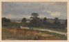 Landscape with a road and hills (1850-1881)