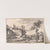 Landscape with a ruin, a river, a shepherd and sheep by Francois Vivares