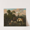 Landscape with a Shepherd by Dirck van Bergen