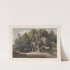 Landscape with a villa (Thomas Gainsborough) (1850) by Louis Marvy