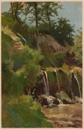 Landscape with a Waterfall (1892-1910)