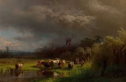 Landscape with a Windmill