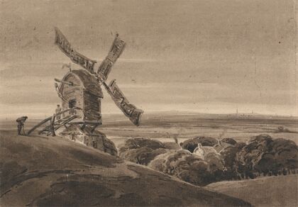 Landscape with a Windmill
