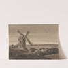 Landscape with a Windmill by François Louis Thomas Francia
