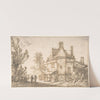 Landscape with an Inn by Esaias van de Velde