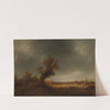 Landscape with an old oak (c. 1639 - c. 1641) by Adriaen van Ostade