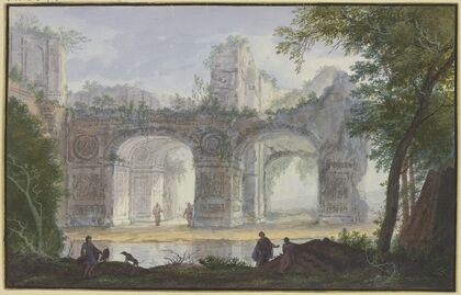 Landscape with Ancient Archway