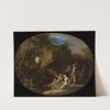 Landscape with Armed Men by Salvator Rosa