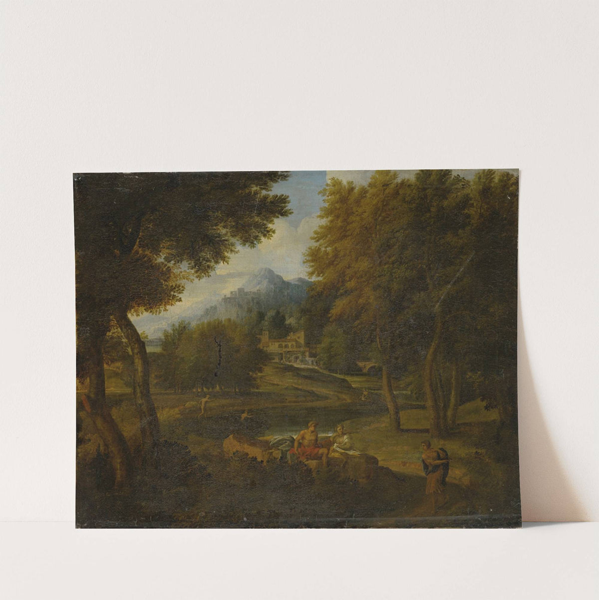 Landscape with Bathers by Anonymous