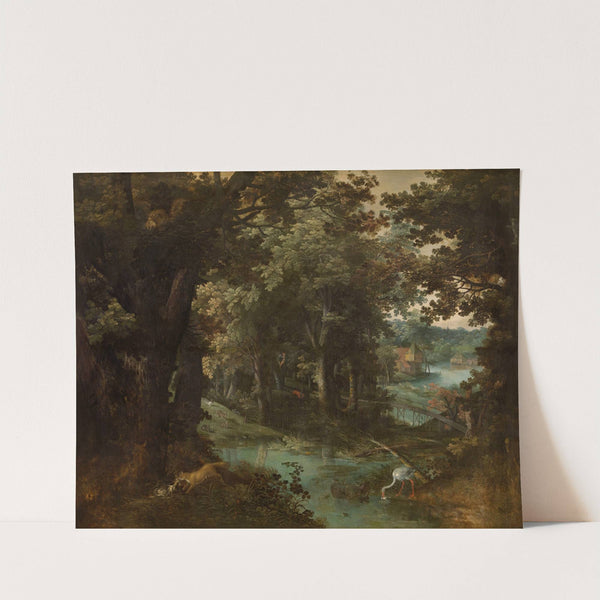 Landscape with Beast Fables (1620) by Adriaen van Stalbemt