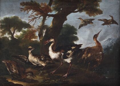 Landscape with Birds (1665 – 1730)