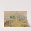 Landscape with Castle Ruins by František Kaván