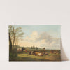 Landscape with Cattle by Pieter Gerardus van Os