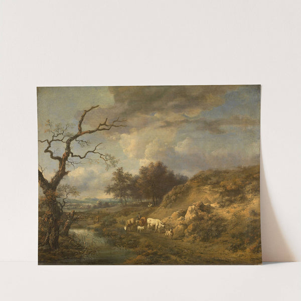 Landscape with Cattle by Jan Wijnants