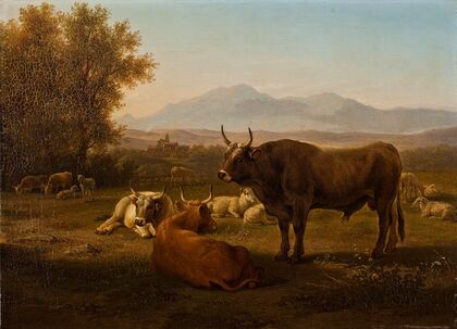 Landscape With Cattle