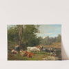 Landscape with Cattle by Anders Askevold
