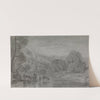 Landscape with Cattle Watering by Joshua Cristall