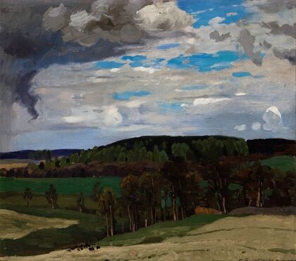 Landscape with Clouds