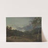 Landscape with Cottagers by George Barret