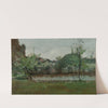 Landscape with Cottages (circa 1883) by John Henry Twachtman