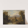 Landscape with Cows Watering in a Stream by Robert S. Duncanson