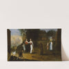 Landscape with dancing bear (1682) by Ulrika Eleonora the elder