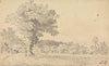 Landscape with Deer