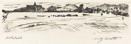 Landscape with Dunes (Dünenlandschaft) (1917)