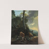 Landscape with enraged ox by Adam Pynacker