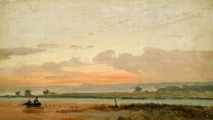 Landscape with Evening Sky (before 1825)