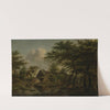 Landscape with Farm Amidst Trees by Jan Hulswit