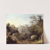 Landscape with Farm and Mountains by Charles Codman