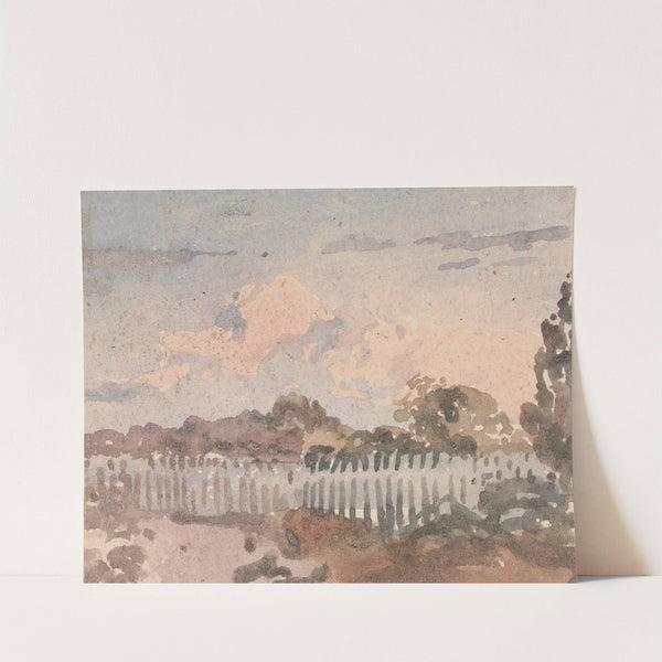 Landscape with Fence by William Collins