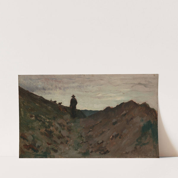 Landscape with Figure by Jean-Baptiste-Camille Corot