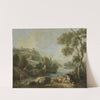Landscape with Figures (1730 - 1770) by Giuseppe Zais