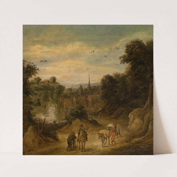 Landscape with Figures by Theobald Michau