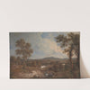 Landscape with Figures in the Foreground by George Howland Beaumont