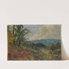 Landscape with Giant Corn in the Foreground by Frank Buchser