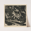 Landscape with Goats and Bobcats (1920–21) by Heinrich Campendonk