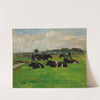 Landscape With Group Of Five Cows by Piet Mondrian