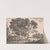 Landscape with group of trees surrounded by water, cottage on left, woman seated right foreground by Richard Cooper the Elder