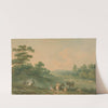 Landscape with Gypsies by Nicholas Pocock