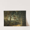 Landscape with High Trees near a Ravine by Philips Augustijn Immenraet