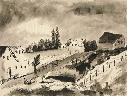 Landscape with Houses