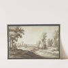 Landscape with Hunter and Dogs by Gillis Neyts