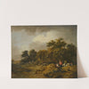 Landscape with Hut and Draw Well (1771) by Ferdinand Kobell